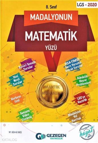 Gezegen Yayınları 8. Sınıf LGS Madalyonun Matematik Yüzü Gezegen - 1