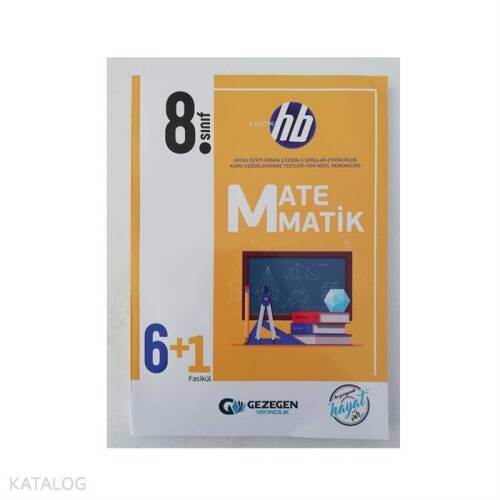 Gezegen Yayınları 8. Sınıf LGS Matematik hb 6+1 Fasikül Gezegen - 1