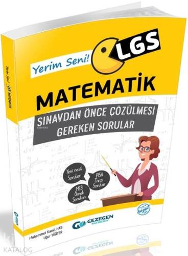 Gezegen Yayınları 8. Sınıf LGS Matematik Sınavdan Önce Çözülmesi Gereken Sorular Gezegen - 1