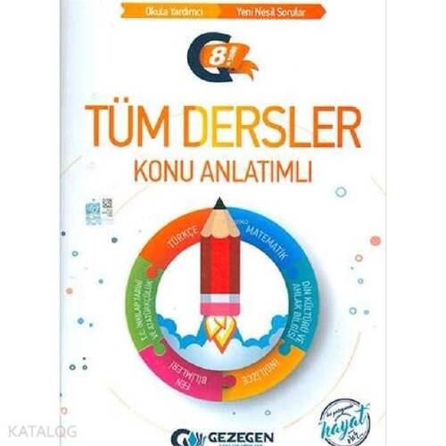 Gezegen Yayınları 8. Sınıf LGS Tüm Dersler Konu Anlatımlı Gezegen - 1