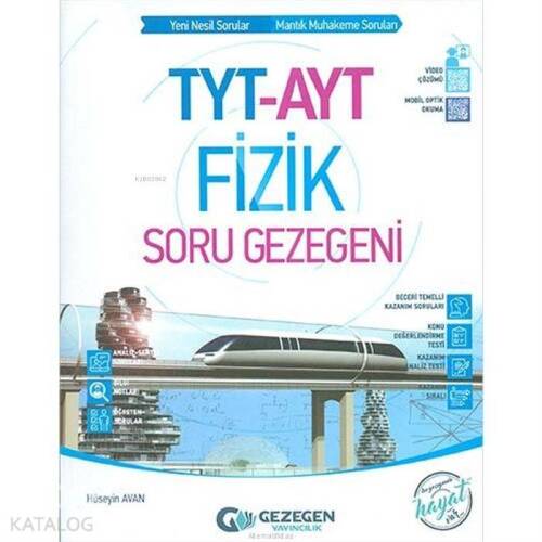 Gezegen Yayınları TYT AYT Fizik Soru Gezegeni Gezegen - 1