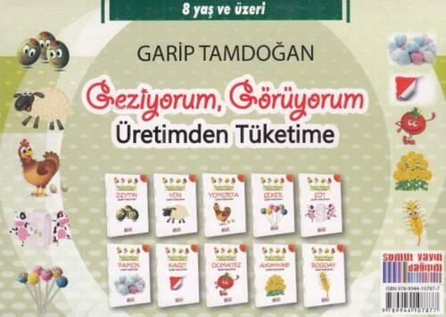 Geziyorum, Görüyorum Üretimden Tüketime (10 Kitap) - 1