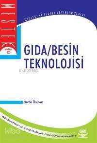 Gıda Besin Teknolojisi - 1