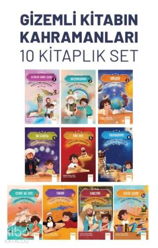 Gizemli Kitabın Kahramanları-10 Kitaplık Set - 1