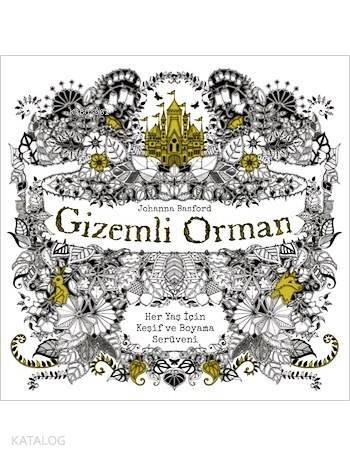 Gizemli Orman; Her Yaş için Keşif ve Boyama Serüveni - 1