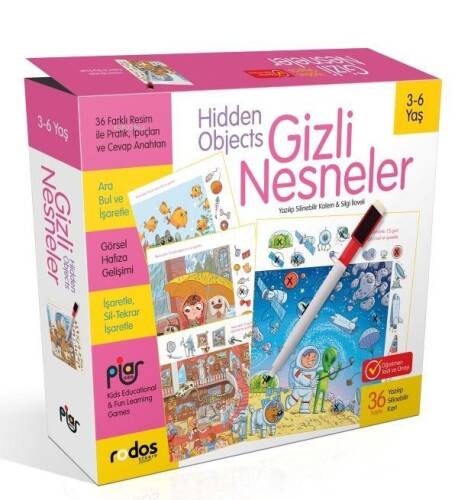 Gizli Nesneler-Hidden Objects-Gizli Resmi Bul ve İşaretle - 1