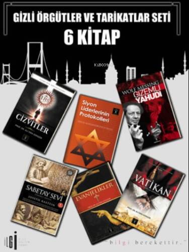 Gizli Örgütler Ve Tarikatlar Seti 6 Kitap - 1