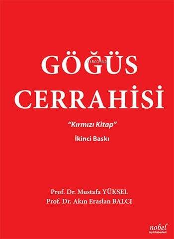 Göğüs Cerrahisi;''Kırmızı Kitap'' - 1