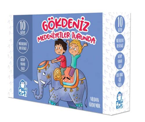 Gökdeniz Medeniyetler Turunda - 3. Sınıf Hikaye Seti (10 Kitap) - 1