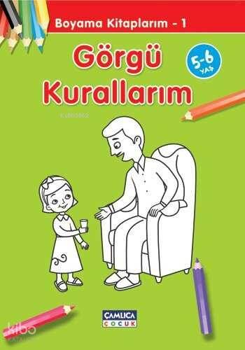 Görgü Kurallarım; Boyama Kitaplarım 1 - 1