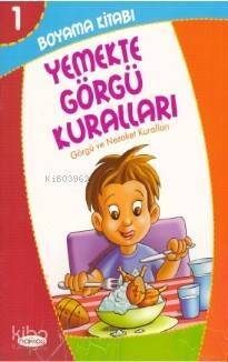 Görgü ve Nezaket Kuralları Boyama ve Hikaye; 10 Kitap Set - 1