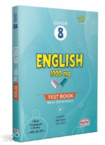 Grade 8 English 1000 Mg Test Book - 1