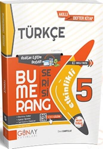 Günay 5.Sınıf Bumerang Etkinlikli Türkçe - 1