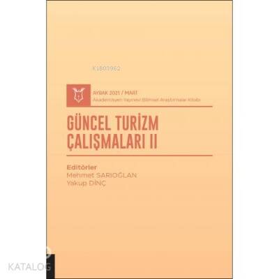 Güncel Turizm Çalışmaları II - 1