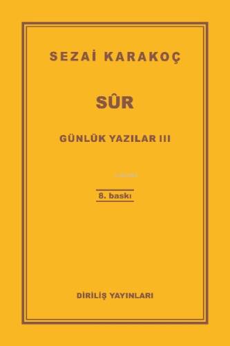 Günlük Yazılar 3 (Sur) - 1