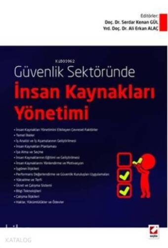 Güvenlik Sektöründe İnsan Kaynakları Yönetimi - 1