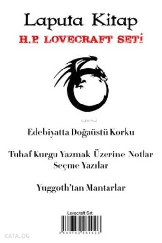 H. P. Lovecraft Seti (3 Kitap Takım) - 1