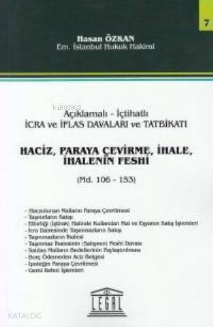 Haciz, Paraya Çevirme, İhale, İhalenin Feshi - 1