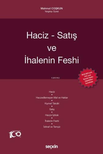 Haciz – Satış ve İhalenin Feshi - 1