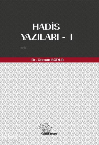 Hadis Yazıları - 1 - 1