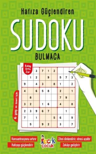 Hafıza Geliştiren Sudoku Bulmaca - 1