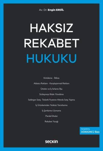 Haksız Rekabet Hukuku - 1