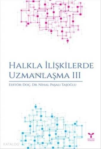 Halkla İlişkilerde Uzmanlaşma 3 - 1