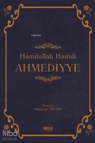 Hamdullah Hamdî Ahmediyye - 1