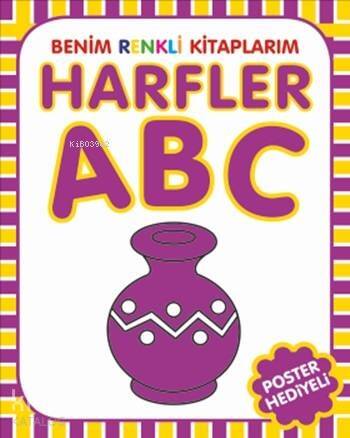 Harfler; Benim Renkli Kitaplarım - 1