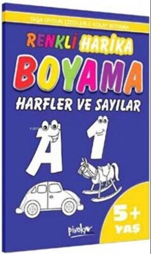 Harika Boyama 5+ Yaş Harfler Ve Sayılar - 1