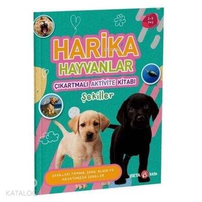 Harika Hayvanlar - Çıkartmalı Aktivite Kitabı - 1