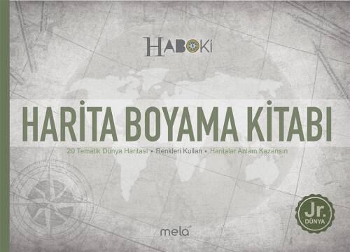 Harita Boyama Kitabı 20 Tematik Dünya Haritası - 1