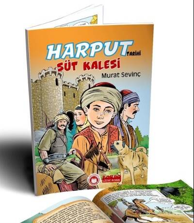 Harput Tarihi Süt Kalesi (Çizgi Roman Büyük Boy Renkli) 7+Yaş - 1