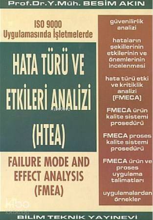 Hata Türü ve Etkileri Analizi (HTEA)ISO 9000 Uygulamasında İşletmelerde - 1