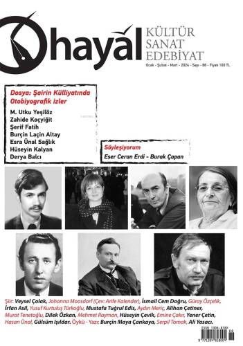 Hayal Kültür Sanat Edebiyat Dergisi Sayı 88 - 1