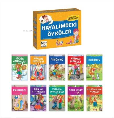 Hayalimdeki Öyküler – (10 Kitap+Soru Kitapçığı) - 1