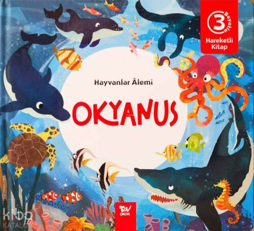 Hayvanlar Alemi Okyanus - Hareketli 3D Kitap - 1