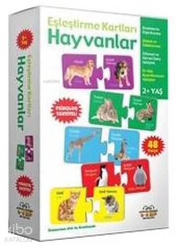 Hayvanlar - Eşleştirme Kartları (2+ Yaş) - 1