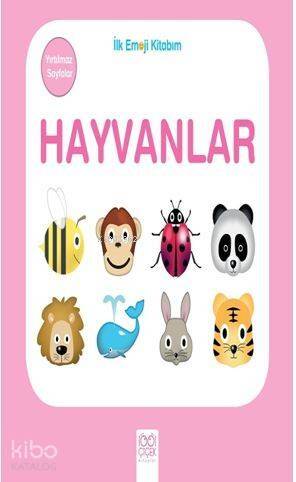 Hayvanlar - İlk Emoji Kitabım - 1