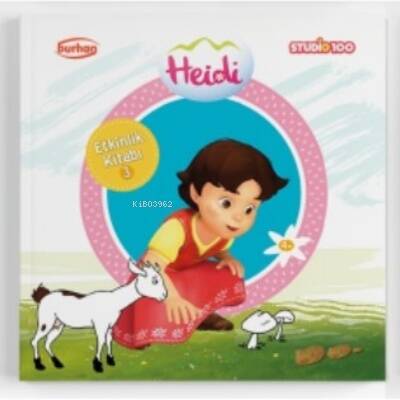 Heidi Etkinlik Kitabı 3;Boyama, Alıştırma, Eşleştirme, Bulmaca, Yaz çiz Bul - 1