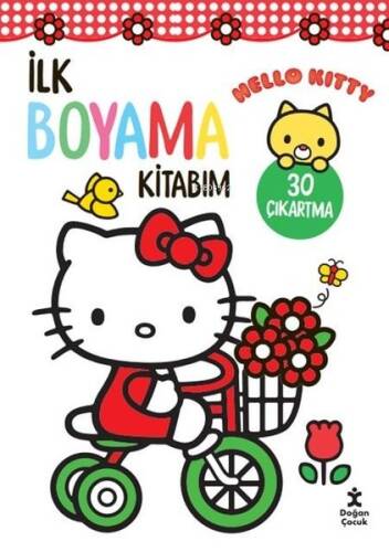 Hello Kitty - İlk Boyama Kitabım - 30 Çıkartma - 1