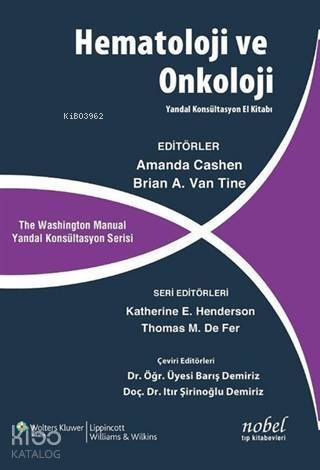 Hematoloji ve Onkoloji - Yandal Konsültasyon El Kitabı - 1