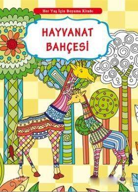 Her Yaş İçin Boyama Kitabı - Hayvanat Bahçesi - 1