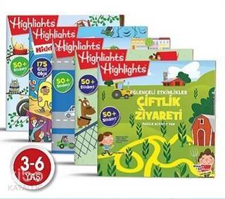 Highlights Sticker Eğlenceli Etkinliklerle Hikayeli Bulmaca 5'li Set - 1