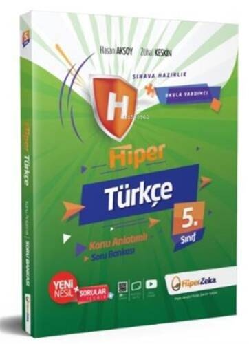 Hiper Zeka 5. Sınıf Hiper Türkçe Konu Anlatımlı & Soru Bankası - 1