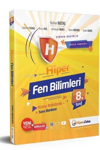 Hiper Zeka 8.Sınıf Fen Bilgisi Konu Anlatımlı Soru Bankası - 1