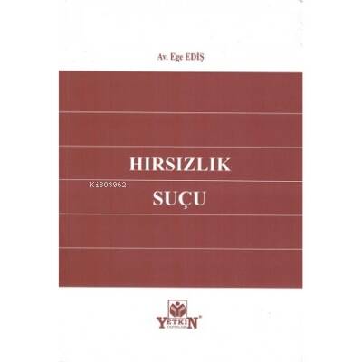 Hırsızlık Suçu - 1