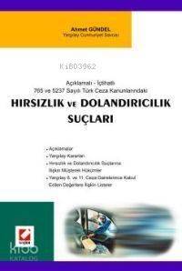 Hırsızlık ve Dolandırıcılık Suçları - 1