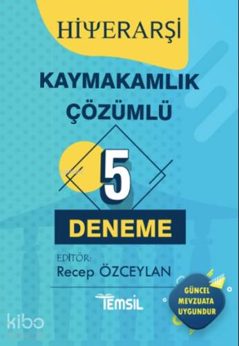 Hiyerarşi Kaymakamlık Tamamı Çözümlü 5 Deneme - 1