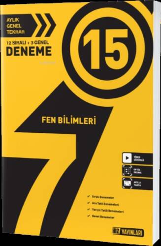 HIZ Fen Bilimleri 15 li Deneme - 1